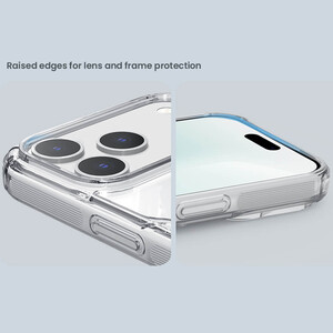 خرید قاب مگنتی شفاف گوشی آیفون 17 پرو مکس نیلکین با کیفیت