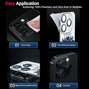 خرید کاور محافظ لنز دوربین آیفون16 پرو لیتو