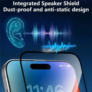 بهترین محافظ صفحه نمایش آیفون 17 جویروم چاپ سیلک