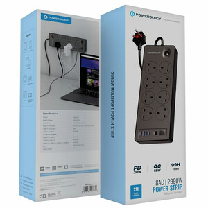 خرید چندراهی برق 8 سوکت پاورولوژی