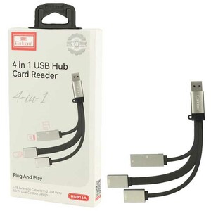 مبدل او‌تی‌جی و رم‌ریدر سه سر ارلدام ET-HUB16A