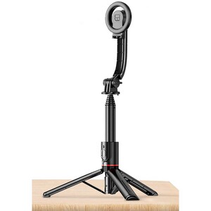 مونوپاد سه پایه دار بلوتوثی ارلدام با چرخش 360 درجه