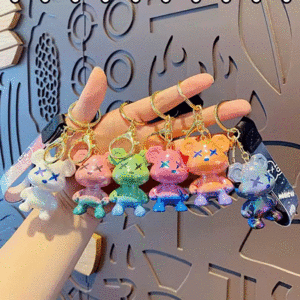 جاکلیدی و آویز کیف فانتزی طرح خرس