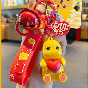 کیفیت جاکلیدی فانتزی و آویز کیف طرح  اژدها