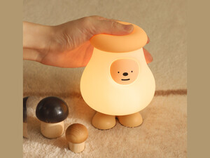 چراغ خواب عروسکی رومیزی شارژی MUID Mushroom Boy Night Lamp H-L