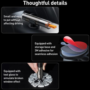 خرید ابزار شکستن شیشه خودرو