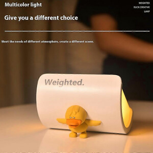 خرید چراغ مطالعه فانتزی شارژی طرح  اردک