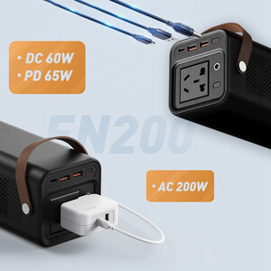 فروش  پاوربانک 200 وات تایپ سی و یو اس بی 52800 یوبائو