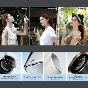 پنکه شارژی دستی سوثینگ