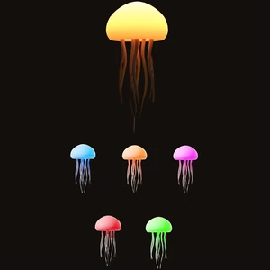 قیمت چراغ خواب رومیزی شارژی عروس دریایی