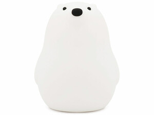 چراغ خواب رومیزی فانتزی قابل شارژ MUID white bear pat lamp silicone