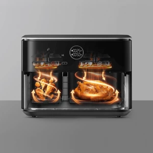 خرید هواپز و سرخ کن 10 لیتری شیائومی با دو ناحیه مجزا