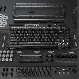 کیبورد گیمینگ مکانیکی بی سیم شارژی شیائومی