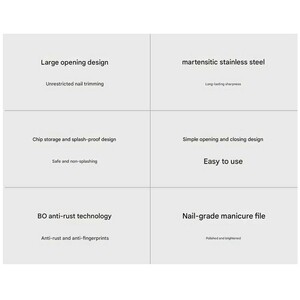 ست ناخن‌گیر و ست مانیکور ناخن شیائومی JZ01L