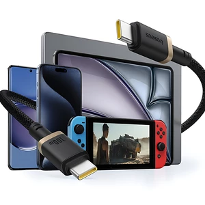 بهترین کابل سوپر فست شارژ تایپ‌سی به تایپ‌سی 100 وات یک متری بیسوس