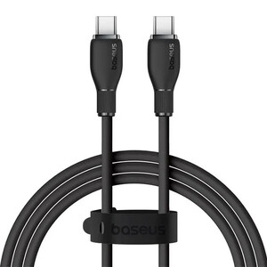 کابل دوسر تایپ‌سی 100 وات 5 آمپر 2 متری بیسوس P10355702111-B2