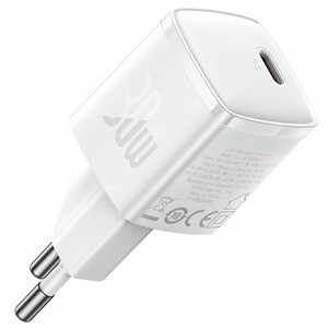 خرید آداپتور شارژ سریع تایپ‌سی 30 وات بیسوس