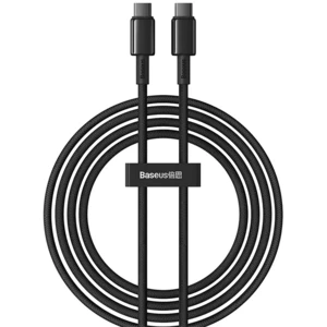 کابل دوسر تایپ سی 100 وات 5 آمپر دو متری بیسوس P10319800321