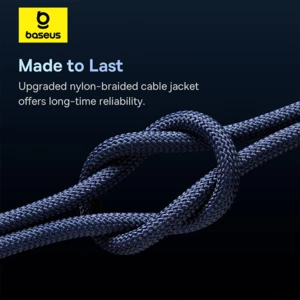 قیمت کابل دو سر تایپ سی فست شارژ 1 متری 100 وات بیسوس