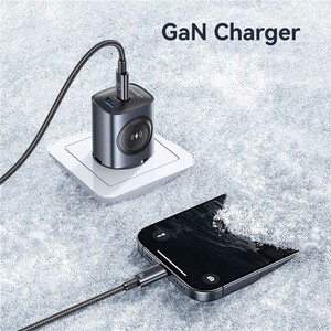 شارژر دیواری تایپ‌سی 20 وات و یو‌اس‌بی 18 وات و شارژر اپل‌واچ یوسامز