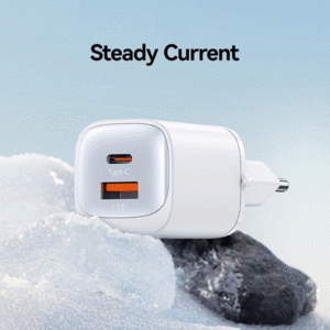 خرید شارژر دیواری تایپ‌سی و یو‌اس‌بی 30 وات یوسامز