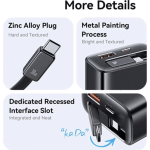 قیمت شارژر دیواری تایپ سی و یو اس بی با کابل تایپ سی 30 وات