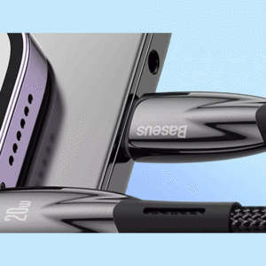 کابل تایپ سی به لایتنینگ 20 وات 2 متری بیسوس