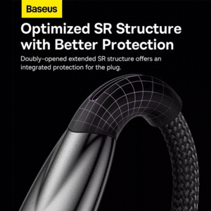 فروش کابل تایپ سی به لایتنینگ 20 وات 2 متری بیسوس