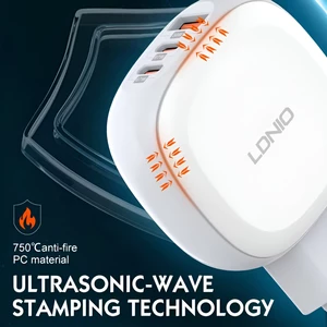 شارژر سوپر فست شارژ سه پورت الدنیو