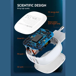 شارژر سوپر فست شارژ سه پورت الدنیو