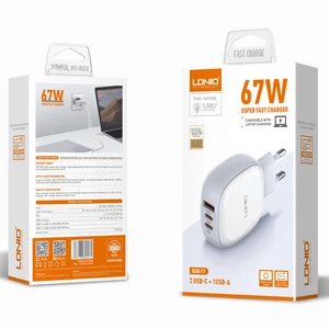 شارژر سوپر فست شارژ سه پورت الدنیو