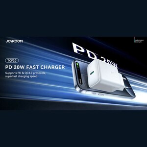 شارژر دیواری فست شارژ تایپ سی 20 وات جویروم