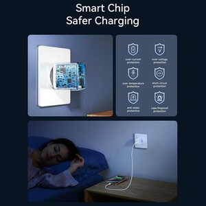 بهترین شارژر دیواری فست شارژ تایپ سی 20 وات جویروم