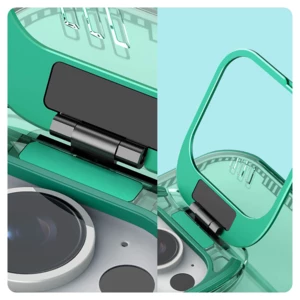 کیفیت قاب شفاف مگنتی محافظ گوشی آیفون 16 پرو مکس نیلکین