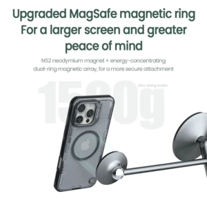 فروش قاب شفاف مگنتی محافظ گوشی آیفون 16 پرو مکس نیلکین