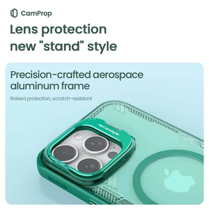 کیفیت قاب شفاف مگنتی محافظ گوشی آیفون 16 پرو مکس نیلکین