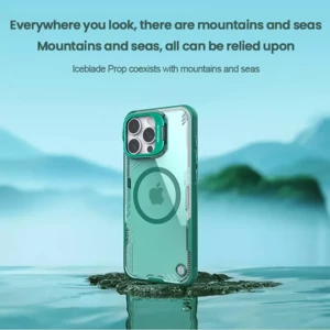 خرید قاب شفاف مگنتی محافظ گوشی آیفون 16 پرو مکس نیلکین