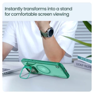 فروش قاب شفاف مگنتی محافظ گوشی آیفون 16 پرو مکس نیلکین