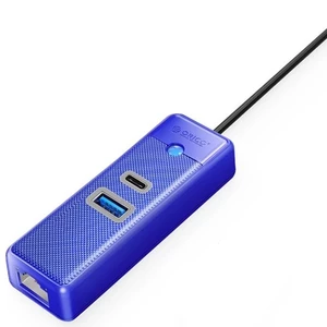 تقسیم‌کننده تایپ‌سی و یواس‌بی 3 پورت اوریکو PWCUR25-C3