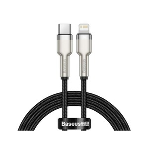 کابل لایتنینگ به تایپ سی بیسوس Baseus Cafule Metal Type-C to Lightning PD Cable 20W 1m