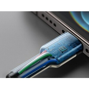 کابل لایتنینگ به تایپ سی بیسوس Baseus Cafule Metal Type-C to Lightning PD Cable 20W 1m