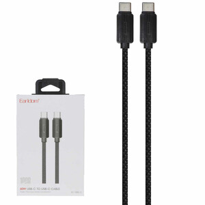 کابل تایپ سی ارلدام Earldom مدل EC-188C-C توان 160 وات یک متری