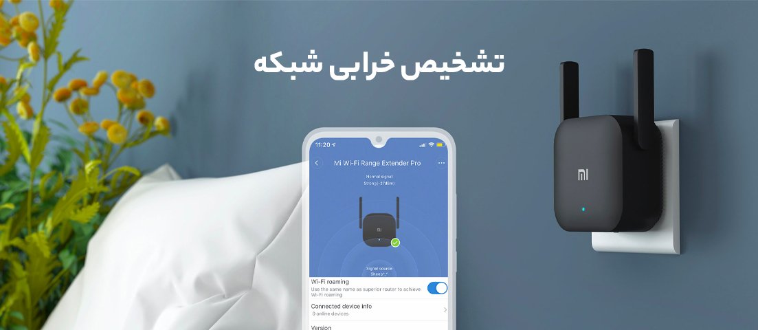 تقویت کننده وای فای پرو شیائومی Xiaomi Powerline WiFi Pro Amplifier R03