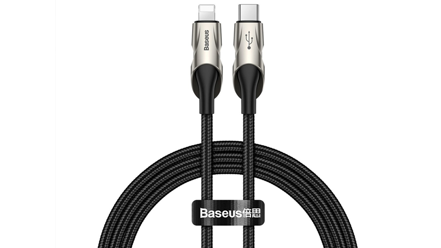 کیفیت بالای کابل شارژ و انتقال داده 1 متری تایپ سی به لایتنینگ بیسوس Baseus Fish Eye Cable 1M