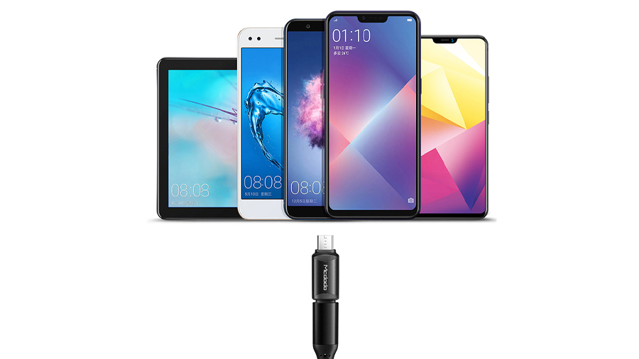 مبدل میکرو یو اس بی به تایپ سی مک دودو MCDODO Type-C to MicroUSB OT-7690 دارای سازگاری بالا
