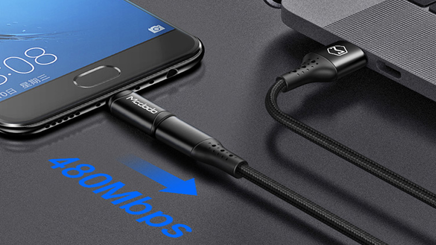 مبدل میکرو یو اس بی به تایپ سی مک دودو MCDODO Type-C to MicroUSB OT-7690 دارای قابلیت انتقال داده