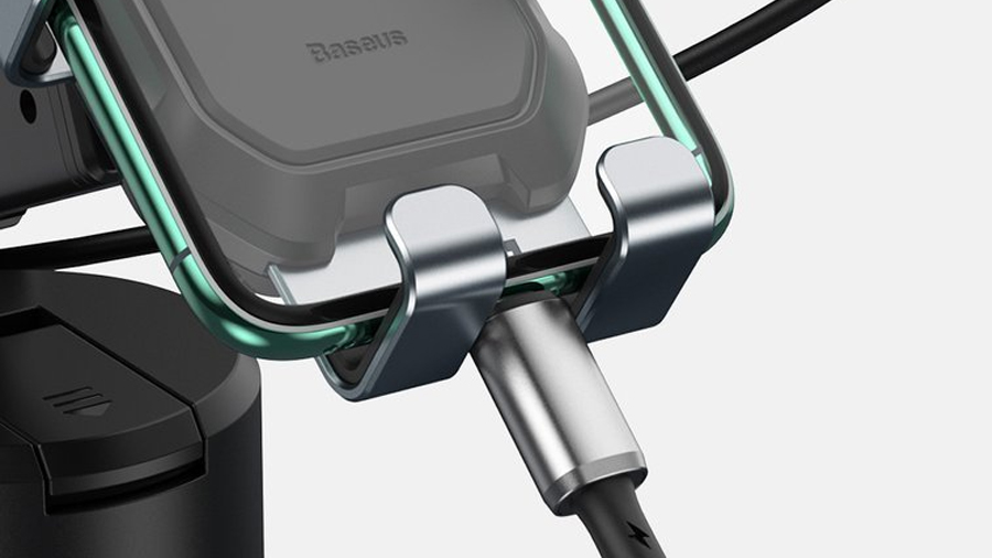 هولدر موبایل بیسوس Baseus Tank Gravity Car Mount Holder قابلیت استفاده شارژر