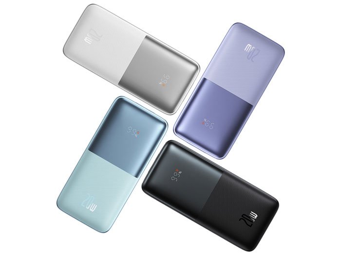 رنگهای مختلف شارژر همراه