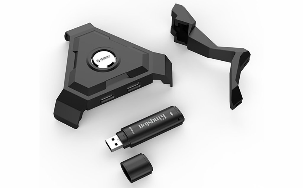 هاب یو اس بی 4 پورت قابل حمل اوریکو مدل LH4-U2