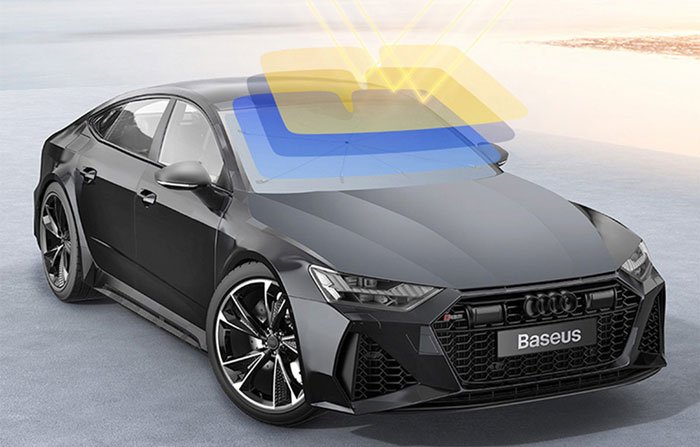 لایه&zwnj;های آفتابگیر شیشه خودرو